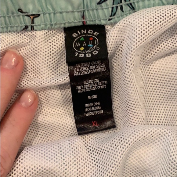 Men’s Pool Swim Trunks - Picture 3 of 3